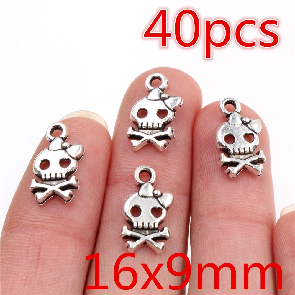 Fashion Bronze Charms Heart Star Leaf Arrow Cute DIY Jewelry Making Pendant Fidings for Necklace Bracelet Accessories 