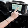 GPS Sun Shade Cover 7 Inch Car Navigation Sun Visor Shield with Adjustable Clip for Dashboard Glare Protection and Enhanced Driving Comfort