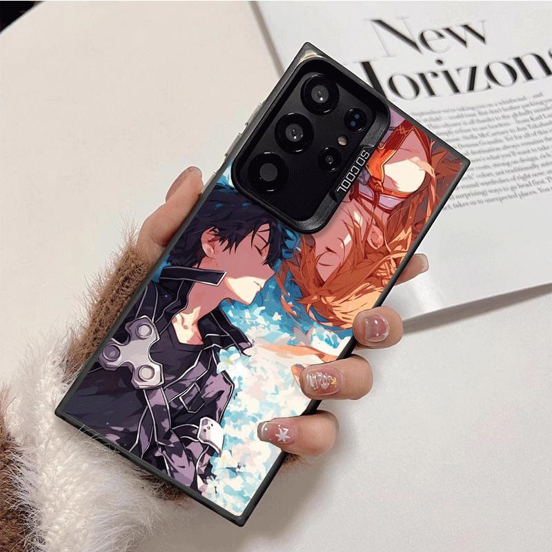 Sword Art Online Anime Shockproof Phone Case for Samsung Galaxy S26 Edge S25 Ultra S24 FE S23 Plus S21 Cover Anti Fall Fundas