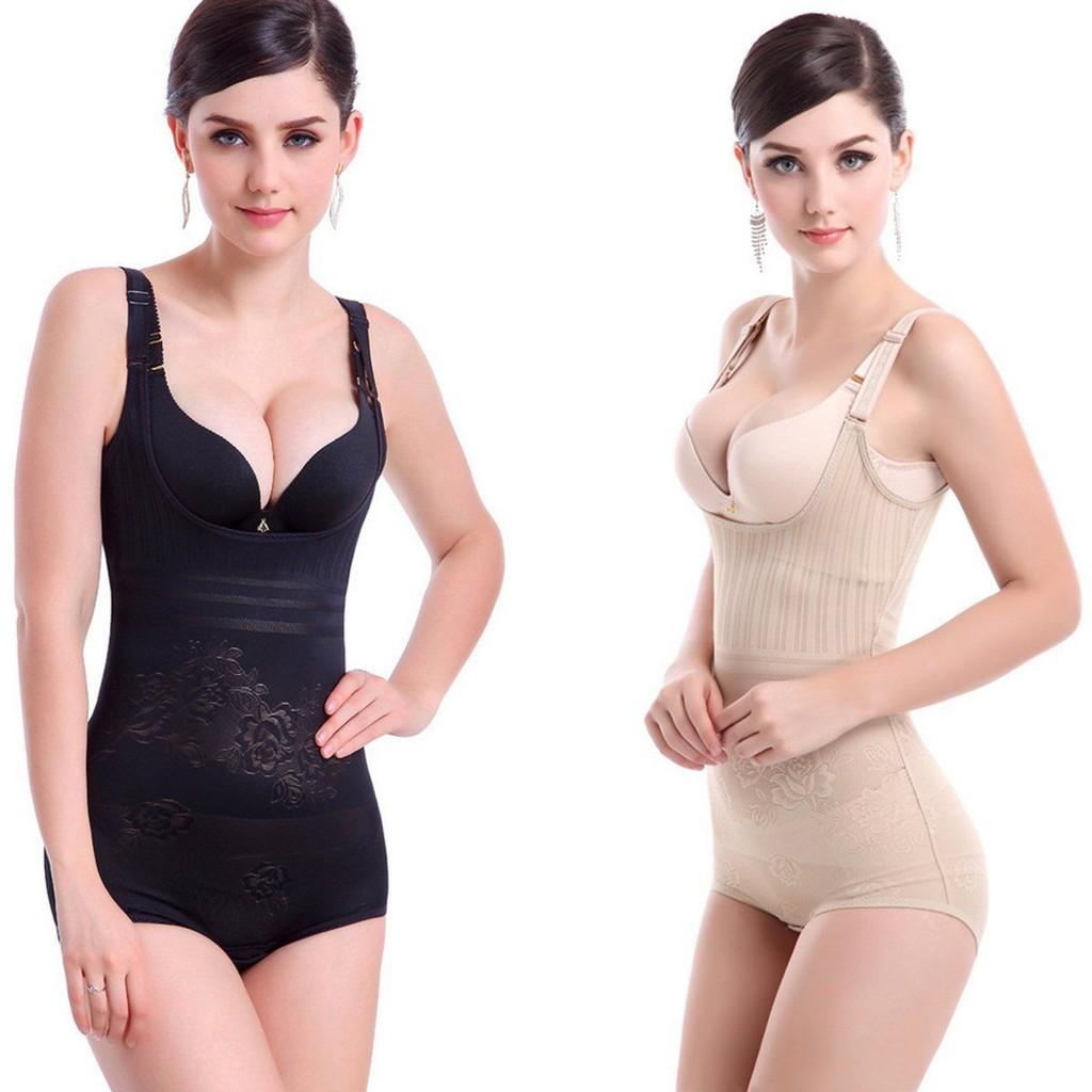 Ultra Thin Postpartum Shaping Bodysuit For Women With Firm Supportive Design And Comfortable Fit In Black And Skin Color