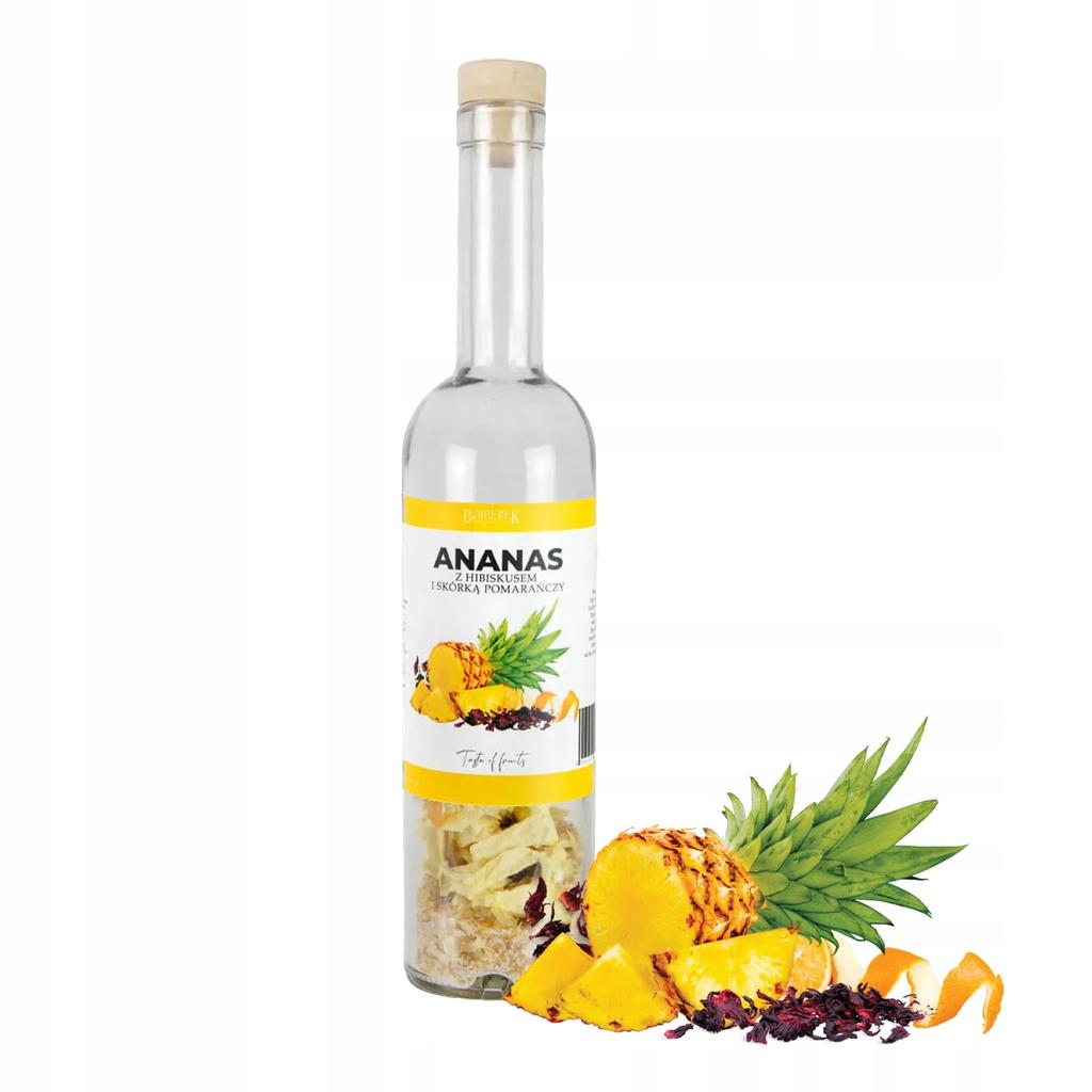 Butelka 500Ml Z Owocami Własna Nalewka Ananas - Zrób To Sam
