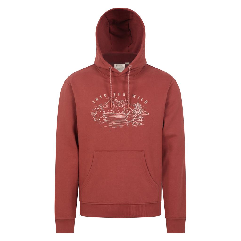 Mountain Warehouse Mens Into The Wild Hoodie