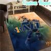 Custom Name Jazz Basketball Team  Rug, Office Rug, Chair Rug, Carpet for Living Rooms, Doormat Game Rug Home Decor Christmas Gifts