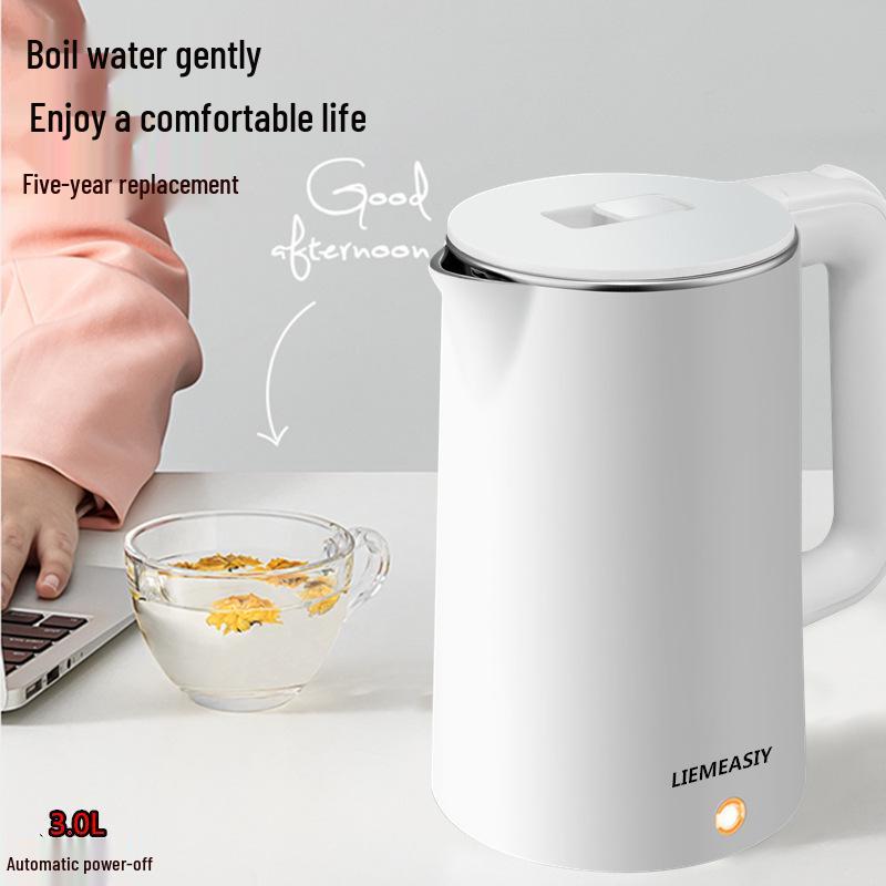 Compact Large-Capacity Electric Kettle with Constant Temperature, Quick Boil, and Keep Warm Features for Dorms and Students