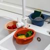 Circular Cartoon Cat Sink Filter Screen Household Fruit And Vegetable Drainage Basket Filter Frame Sponge Frame Tool Accessories