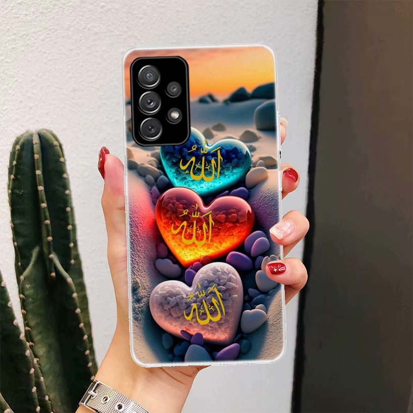 Muslim Surah Ikhlas Islamic Quotes For Samsung Galaxy A17 A16 A15 A14 A13 A56 A55 A54 A53 Phone Case A36 A35 A34 A33 A26 A25 A24