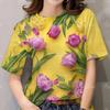 Women's T-Shirt - Valentine's Gift with 3D Digital Printing Technology