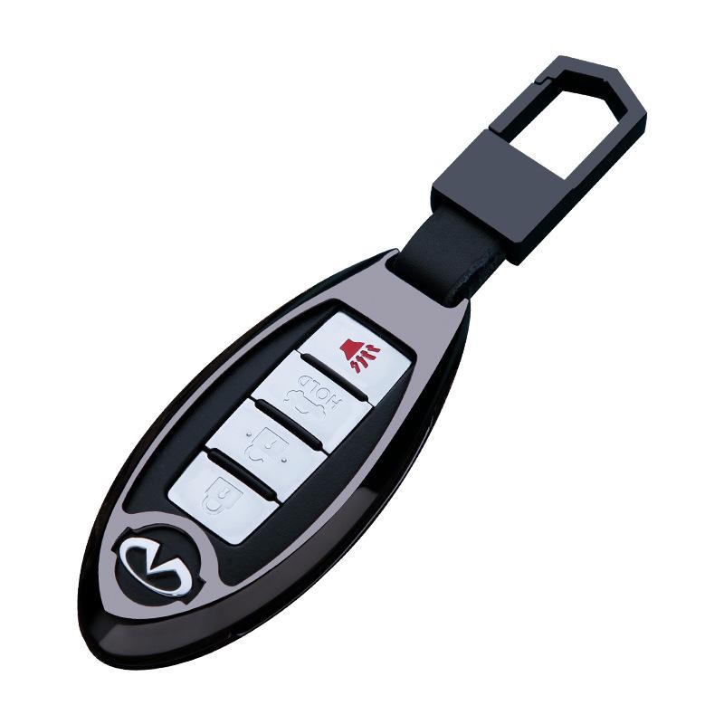 Infiniti QX Series Key Accessories: Fits QX50L (2020), QX60, QX70, QX30 Key Shells and Keychains