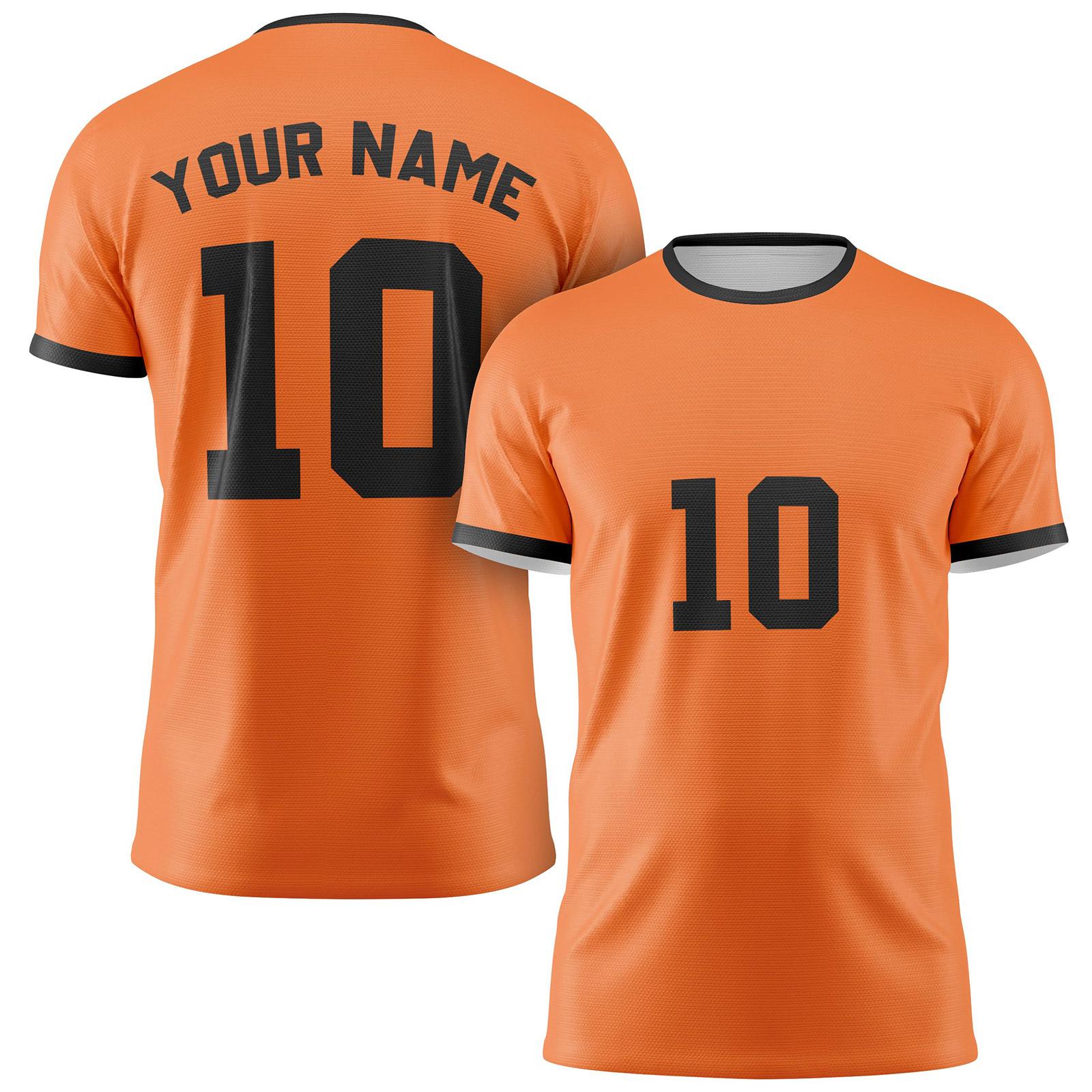 

Men s And Women s Matching Retro Street Football Team Uniforms For International Football Fans 16 оранжевый