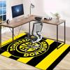 1 Stück Fußballteam-Design Teppich - Rutschfest, Weich & Gemütlich Fußmatte für Wohnzimmer, Schlafzimmer, Büro - Dekoteppich für Innen/Außen