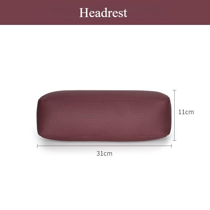 Memory Foam Car Headrests Neck Pillows Lumbar Support Car Seat Cushions Ergonomic Pillow for Comfortable Drive