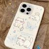 Butterfly cat is suitable for iphone16pro mobile phone case Apple 15 anti-drop 14 cartoon 13promax new 12x