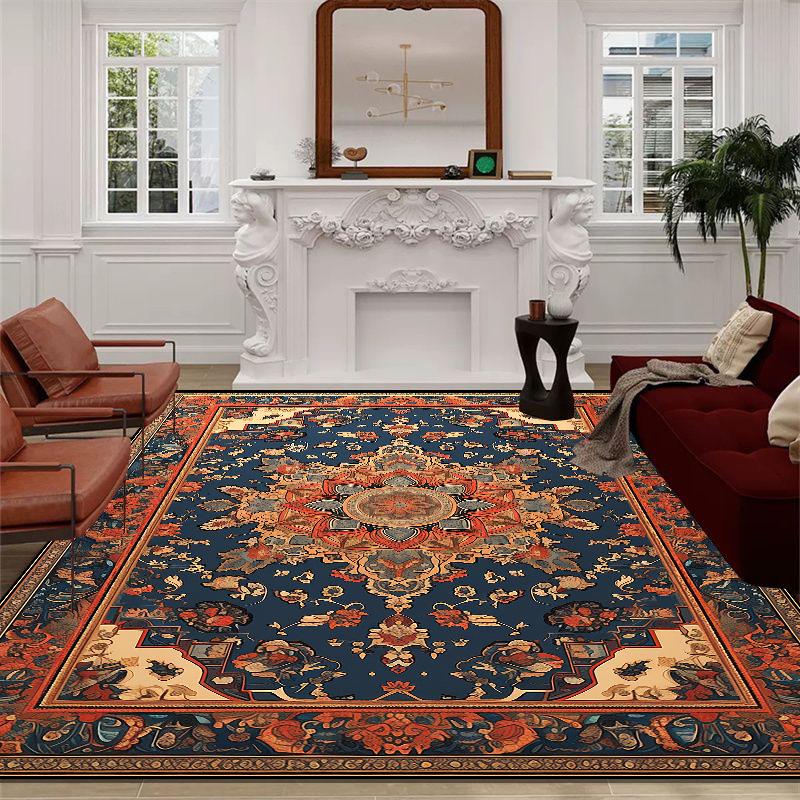 Luxury Persia Large Area Carpet for Living Room Retro Big Size Sofa Area Rugs 200x300cm Bedroom Cloakroom Non-slip Mats Washable