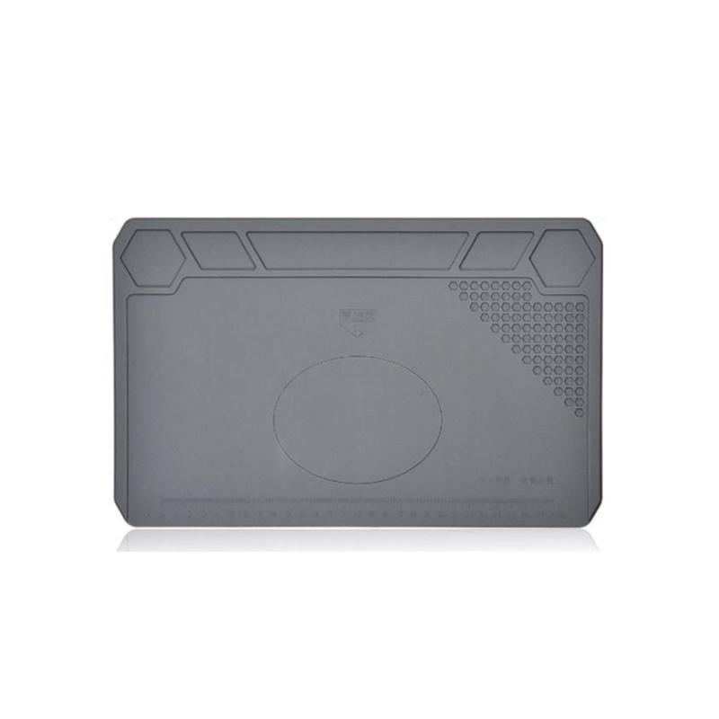 

Heat Resistant Soldering Mat,Repair Platform Electronic Repair Desk Mat, Silicone Work Mat for Phone PC