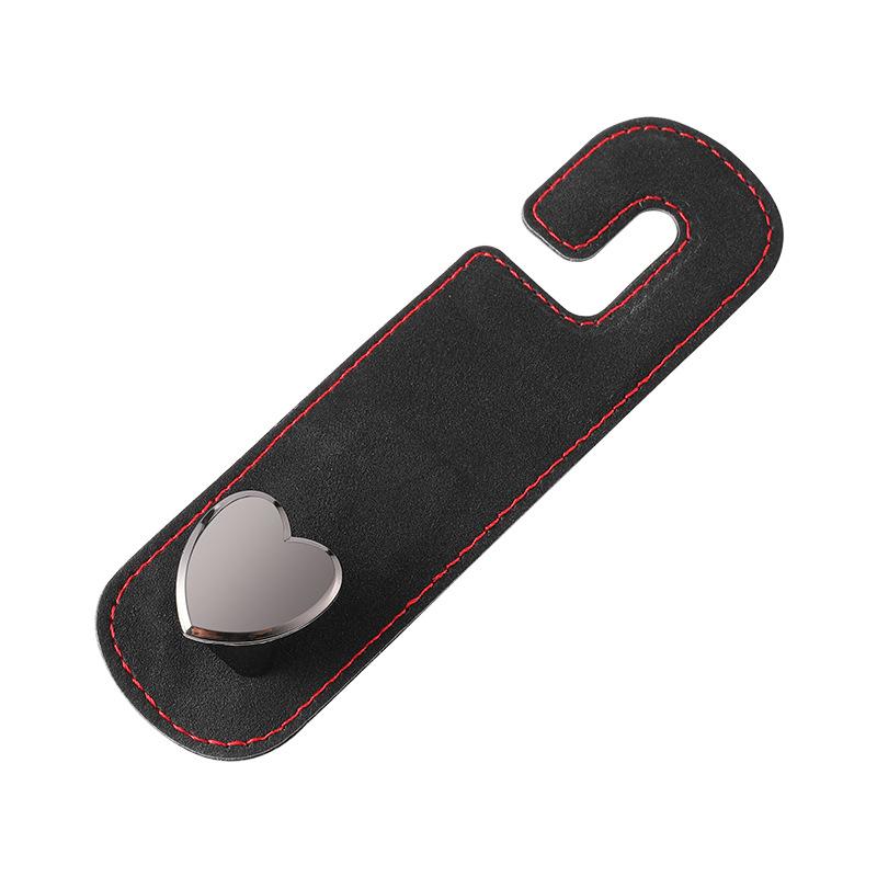 Alcantara Leather Car Seat Back Hook - Interior Decor Accessory