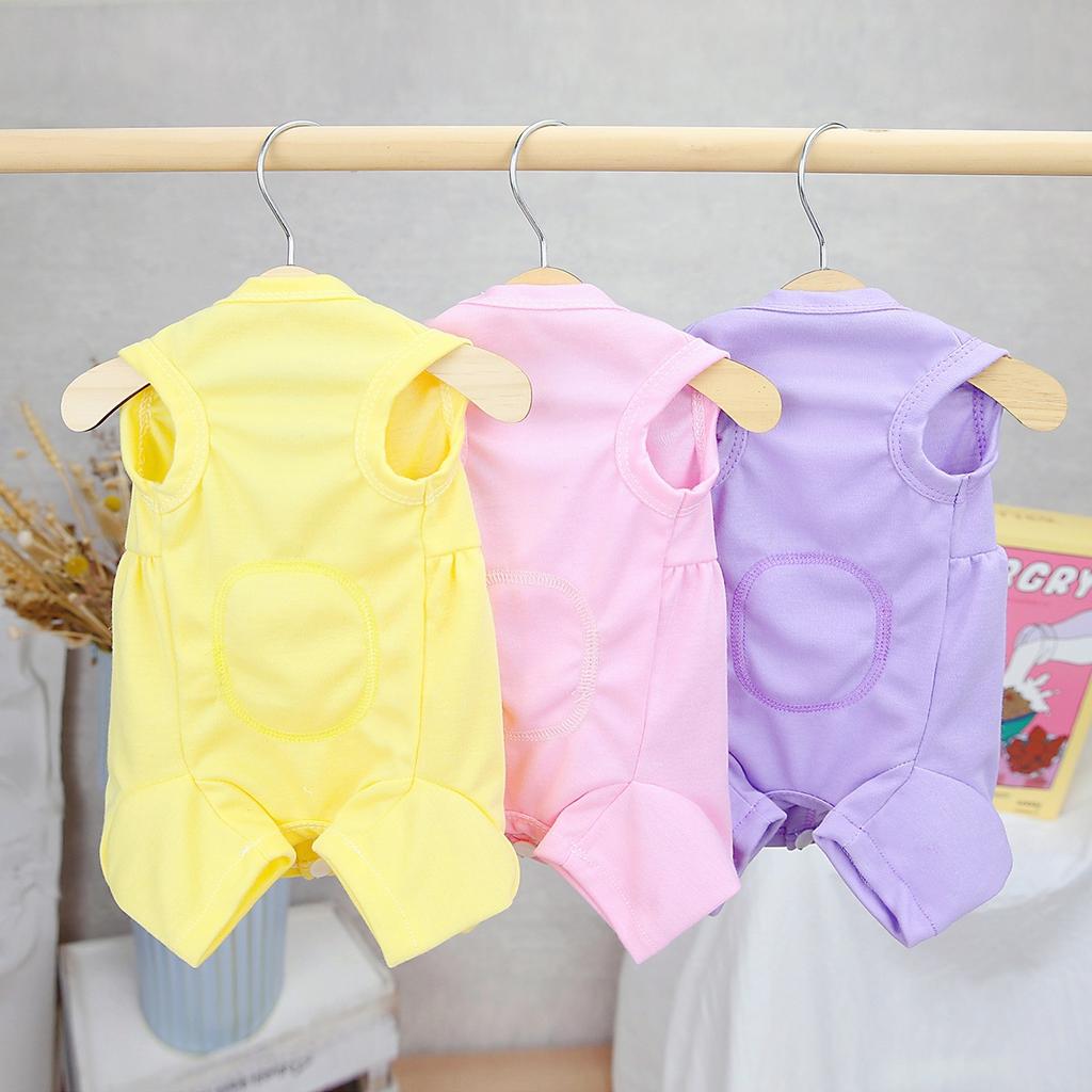 2023 Spring and Summer Four-legged Home Clothes Pet Clothing Dog Clothes Dog Spay and Neuter Clothing Dog Pajamas Kawaii Clothes