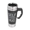 Stainless Steel Automatic Self Stirring Mug Black Large Capacity Coffee Mixing Cup