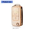 Remote Key Fob Cover Protective Shell Scratchproof Protector Cover Car Key Case Full Protection Key Fob Case