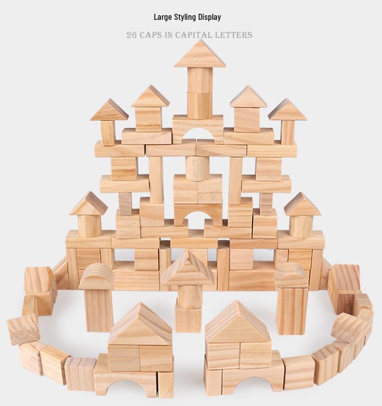 Montessori Educational Construction Toys: Children's Building Blocks Set for Kindergarten & Early Education
