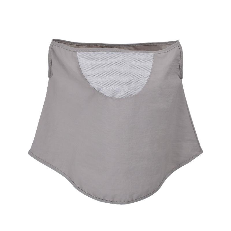 9252 summer big brim bucket hat men's mountaineering fishing breathable sunscreen sunshade mask hat set