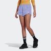 Adidas Originals Trefoil Logo Print Loose Sports Shorts Women Shorts Light-Purple GN4468