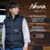 NANGA Custom-Made AURORATEX EMBROIDERY DOWN VEST (M, Khaki)