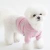 CROOKTHECHIHUAHUA Twinkle Sailor Collar Knit - Icy Pink