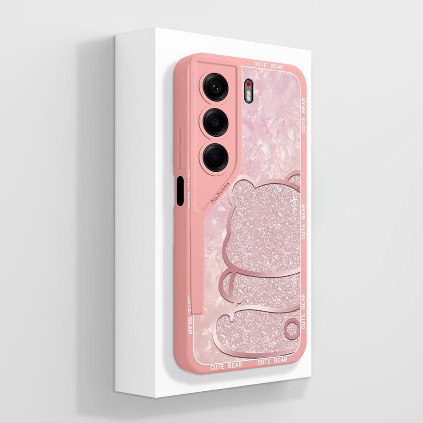 For Tecno Camon 40 30 20 Pro Premier Phone Case Beautiful Planet Pattern Soft Liquid Silicone High Quality Anti Slip Protective Shell For Tecno Casing