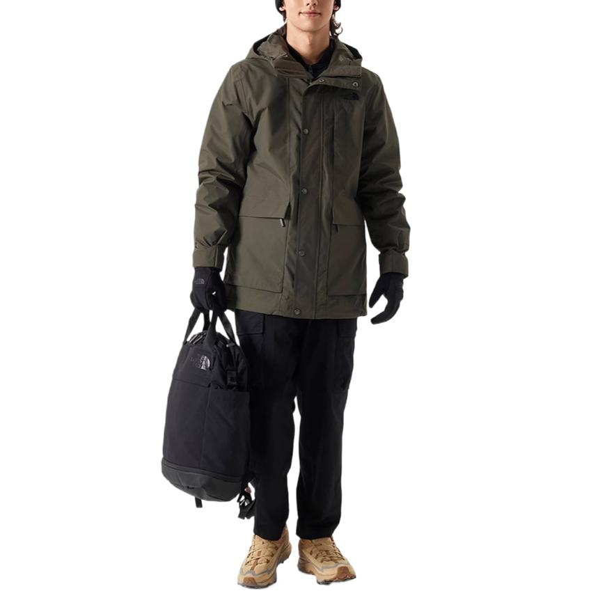 THE NORTH FACE Urban Exploration Hiking Waterproof, Windproof, Breathable, And Thermal Windbreaker Jacket Men's Green NF0A81QR-BQW