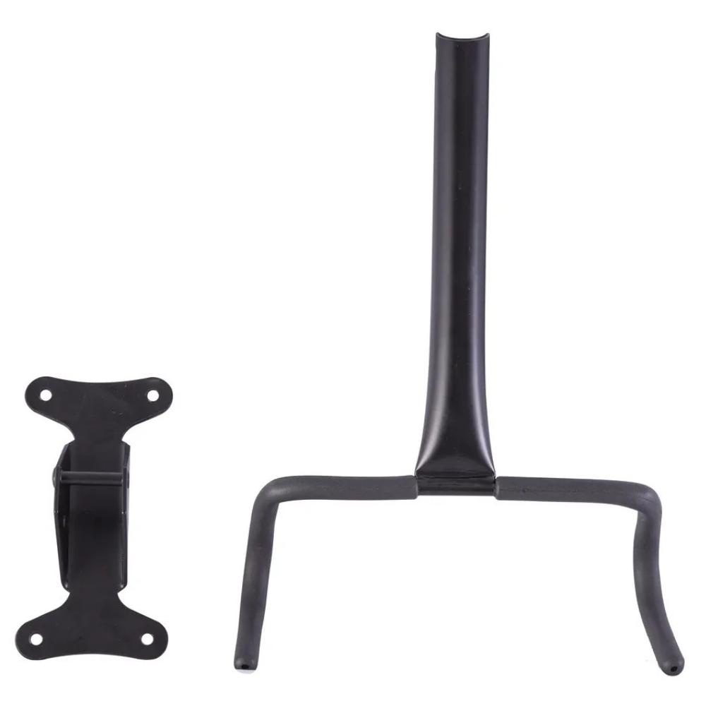 Hook Holder Bike Hanger for Wall, Foldable Metal, ABS Coating Up To 30 Kg