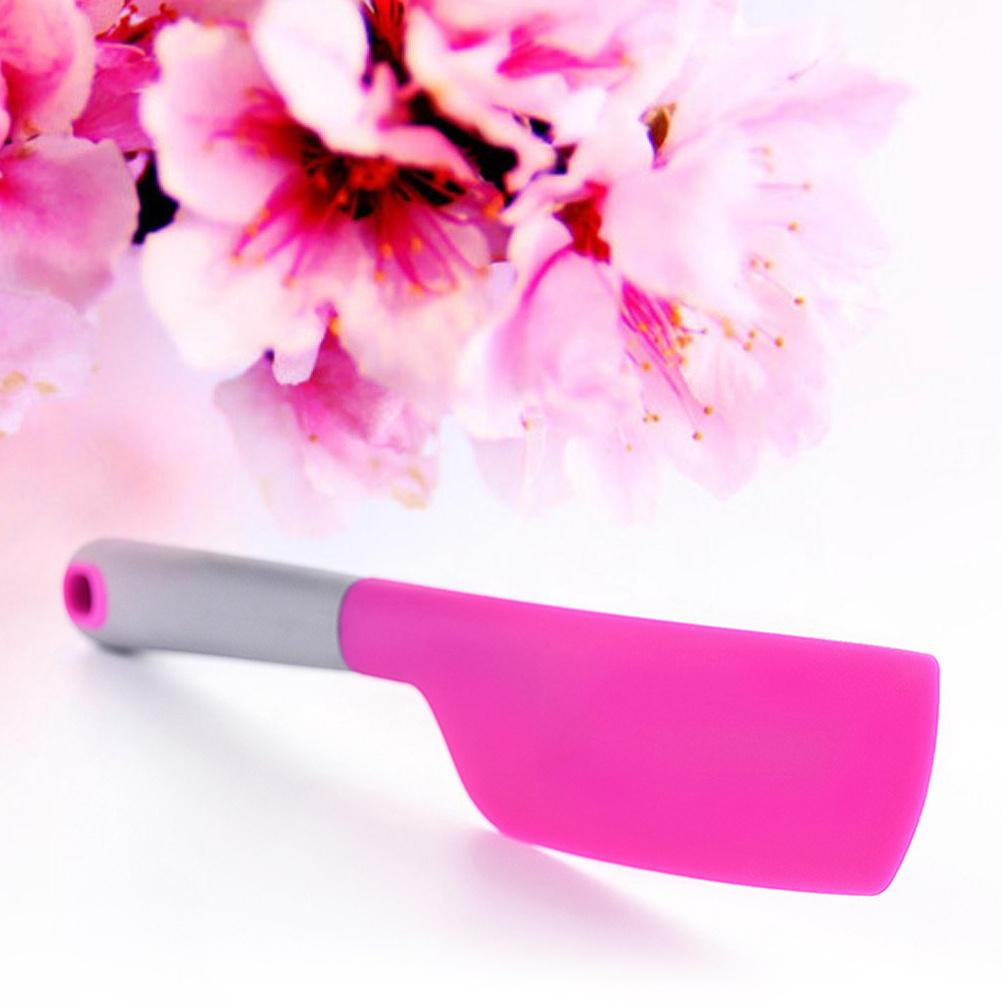 Silicone Spatula Scraper Magenta Non-Stick Reusable Baking Cooking Tool Butter Mixing Cake Decorating -40°C To 230°C