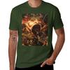 Insight Into Hell 3 By Hieronymus Bosch T-Shirt Customs Shirts Graphic Tees Korean Fashion Plain Unisexs Graphic T-shirts