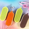 Swimming Goggles Case Double-Sided Color with Portable Handle Container Soft Silicone Ventilation Holes Water Drainage Storage Box