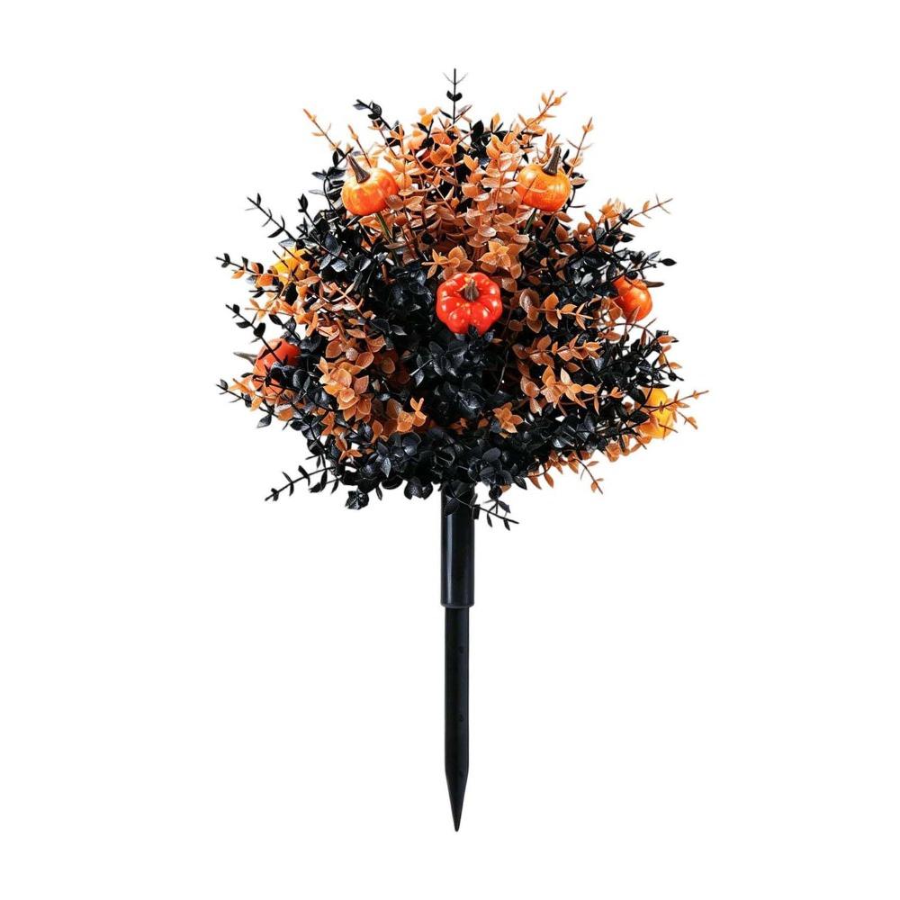 Realistic Halloween Simulate Trees Artificial Eucalyptus Durable Hanging Morning Glory Flowers Decor Violet Plastic