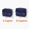 Portable Data Cable Storage Bag Waterproof Electronic Organizer Box Digital Storage Pouch