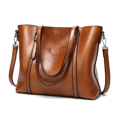 Nová móda dámska taška taška cez rameno taška na rameno olej vosk koža dámska kabelka kabelka crossbody kabelky pre ženy