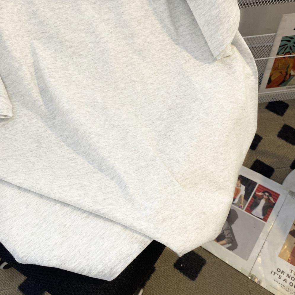 Sommer Damenmode Einfaches Kurzarm Lässiges Lockeres T-Shirt