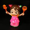 Electric Voice Control Induction Stunt Tipping Little Boy Music Light Cartoon Little Girl Doll Children's Educational Toys