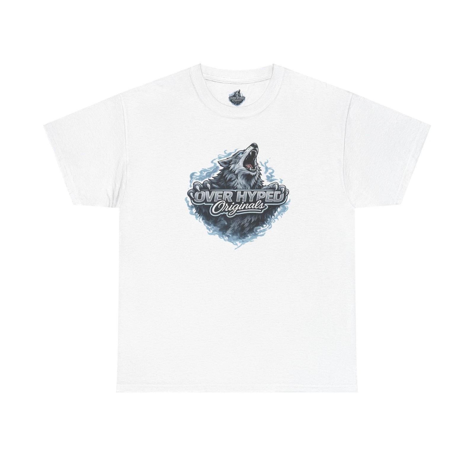 Shirt To Match Retro 5 Wolf Grey Sneaker Tees - OVER HYPED LOGO XL
