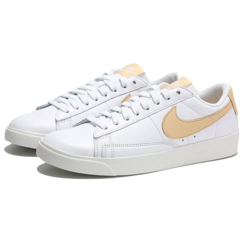 New Nike Blazer Low Le White Canvas Women's AV9370-117