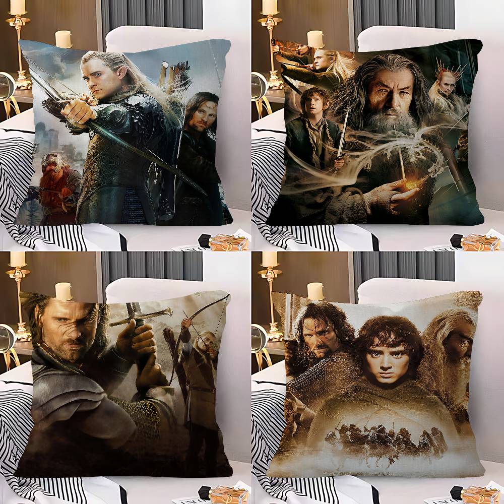 Movie LLord Of The Rings Anime Cushion Cover Pillow Cover Decor Pillowcase Printed Cushion Case For Couch