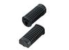 Kijima Motorcycle Parts Step Rubber Left and Right Set Black HONDA Cub/Ape (APE) 213-1892