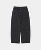 UNIFORM BRIDGE Curved Denim Pants Wide Fit(Women) Black