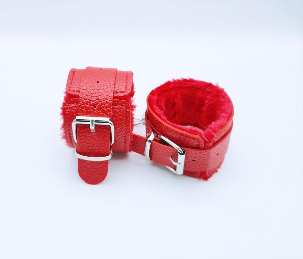 Plush Flirting Handcuffs: Bondage Adult Toys for Couples