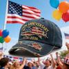 1pc USA 250th Anniversary Commemorative Baseball Cap for Men and Women,retro Washed Adjustable with Sun Protection for Daliywear