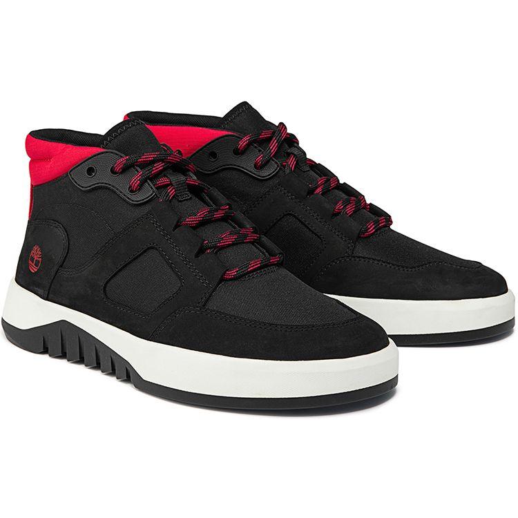 Timberland Mid Cut Durable Casual Sneakers Men Sneakers Black A2KZ4