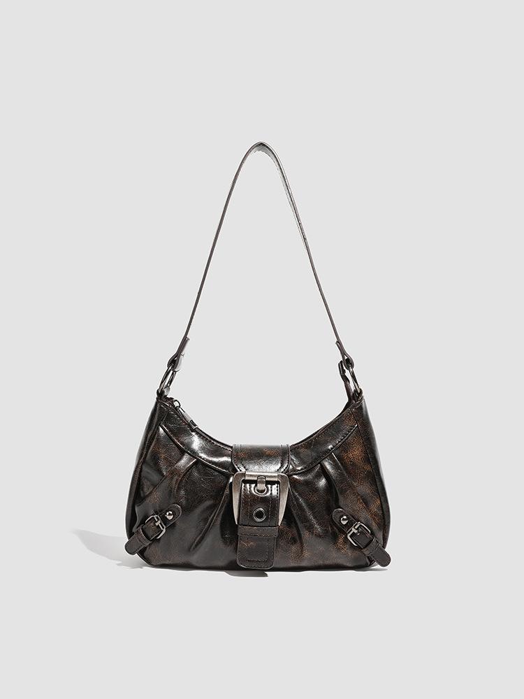 Vintage Fashion Hottie Bag Locomotive American Wasteland Commuter One Shoulder Advanced Underarm Bag коричневый 2780₽