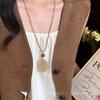Bohemian Ceramic Necklace: Vintage Ethnic Long Sweater Chain & Zen Choker