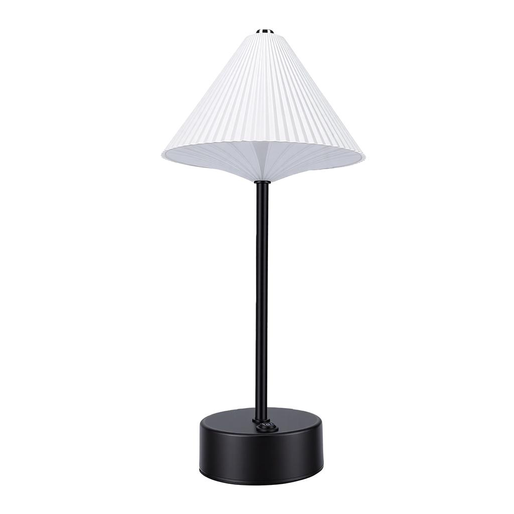 LED Table Lamp Minimalist USB Rechargeable Touch Control Bedside Lamp for Bedroom Study Cafe