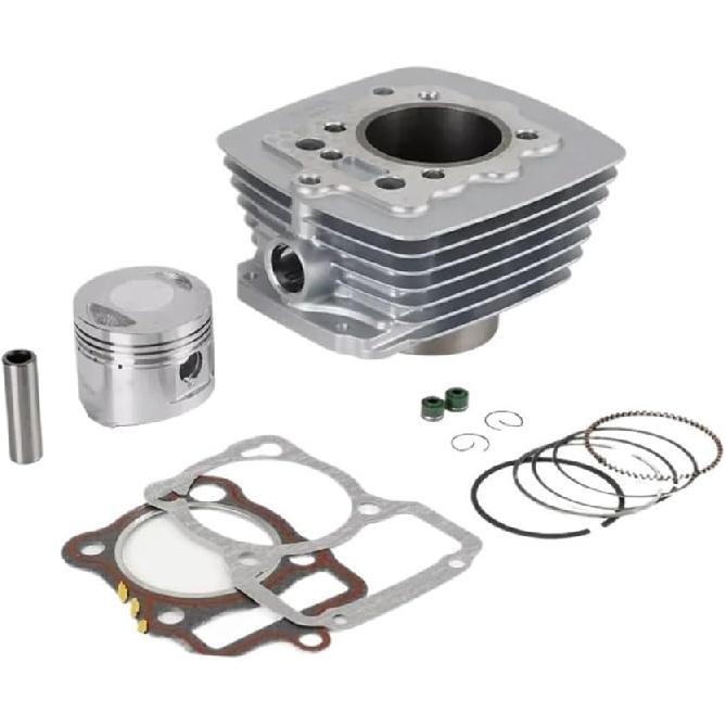 

Compatible With 65.5mm Motorcycle Accessories Engine Cylinder Kit 150CC To 250CC Bore Motor CG150 ZJ150 ZJ 150 CG 150(Normal Piston Set) Normal Piston Set